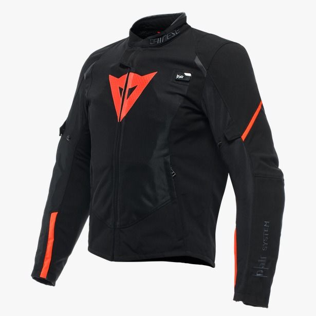 Dainese Smart Jacket LS Sport Black/Fluo-Red : Delivery in 5 days